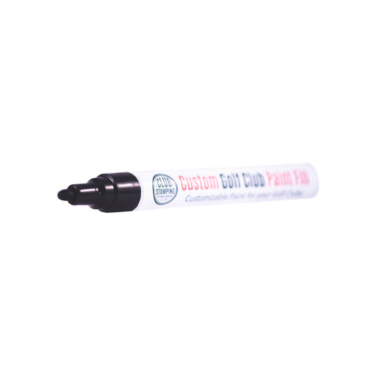 Club Stamping Black Golf Club Paint Fill Tip for Wedge Personalization