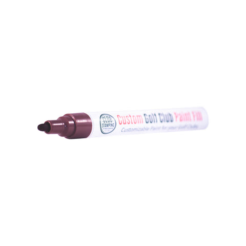 Image of Club Stamping Brown Golf Club Paint Fill Tip for Wedge Personalization