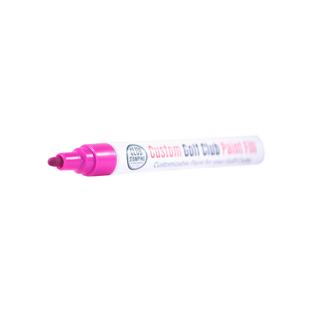 Club Stamping Pink Golf Club Paint Fill Tip for Wedge Personalization