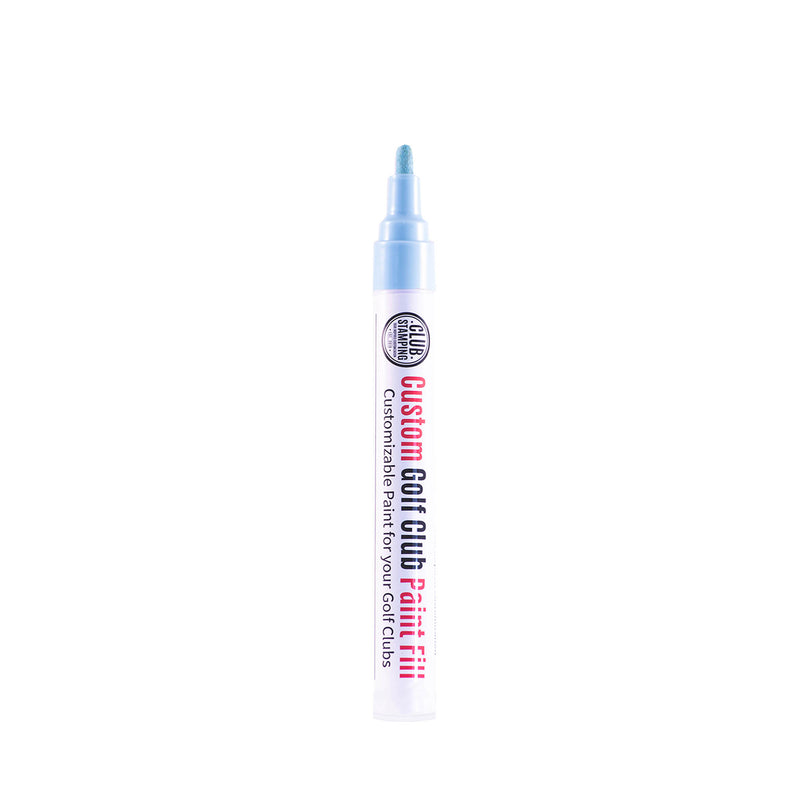 Load image into Gallery viewer, Club Stamping Sky Blue/ Light Blue Golf Club Paint Fill for Wedge Personalization With Cap Off
