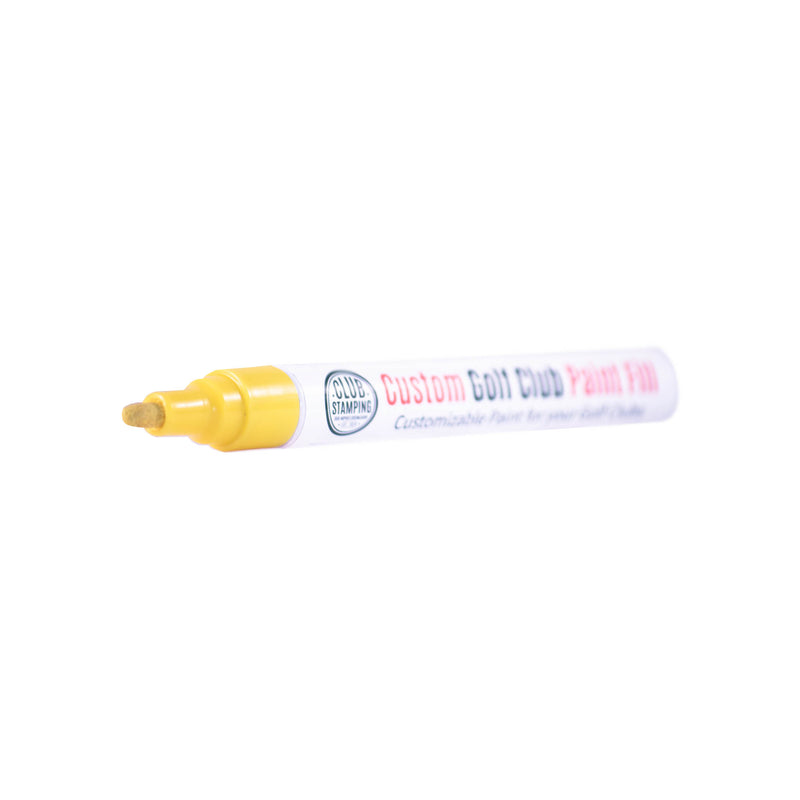 Load image into Gallery viewer, Club Stamping Neon Yellow Golf Club Paint Fill Tip for Wedge Personalization
