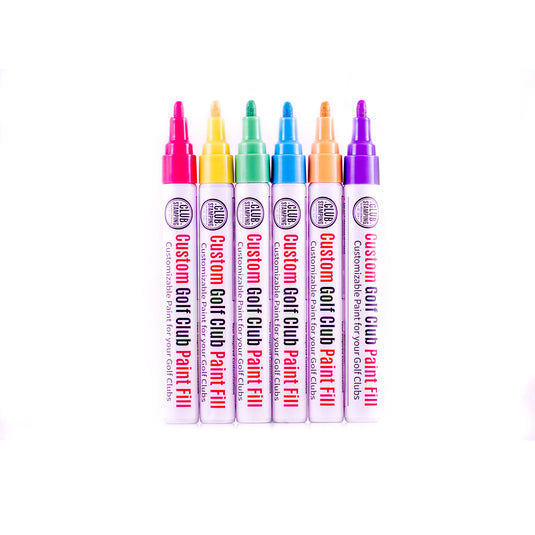 Neon Golf Club Paint Fill Set