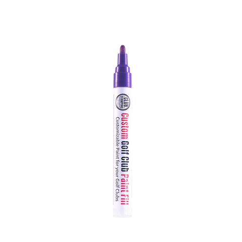 Image of Club Stamping Purple Golf Club Paint Fill for Wedge Personalization With The Cap Off