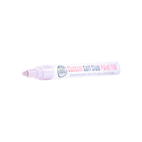 Image of Club Stamping White Golf Club Paint Fill Tip for Wedge Personalization