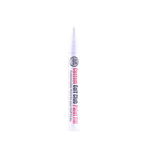 Image of Club Stamping White Golf Club Paint Fill for Wedge Personalization With The Cap Off