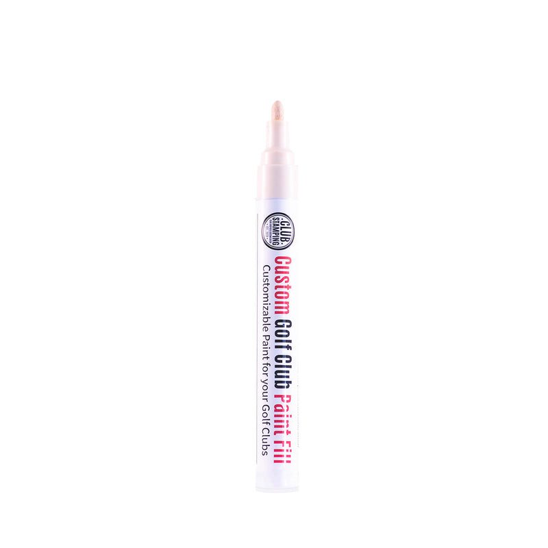 Load image into Gallery viewer, Club Stamping Cream/ Beige Golf Club Paint Fill for Wedge Personalization With The Cap Off
