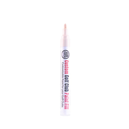 Club Stamping Cream/ Beige Golf Club Paint Fill for Wedge Personalization With The Cap Off