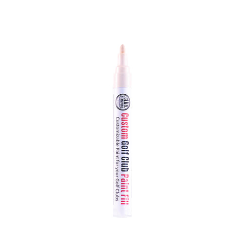 Image of Club Stamping Cream/ Beige Golf Club Paint Fill for Wedge Personalization With The Cap Off